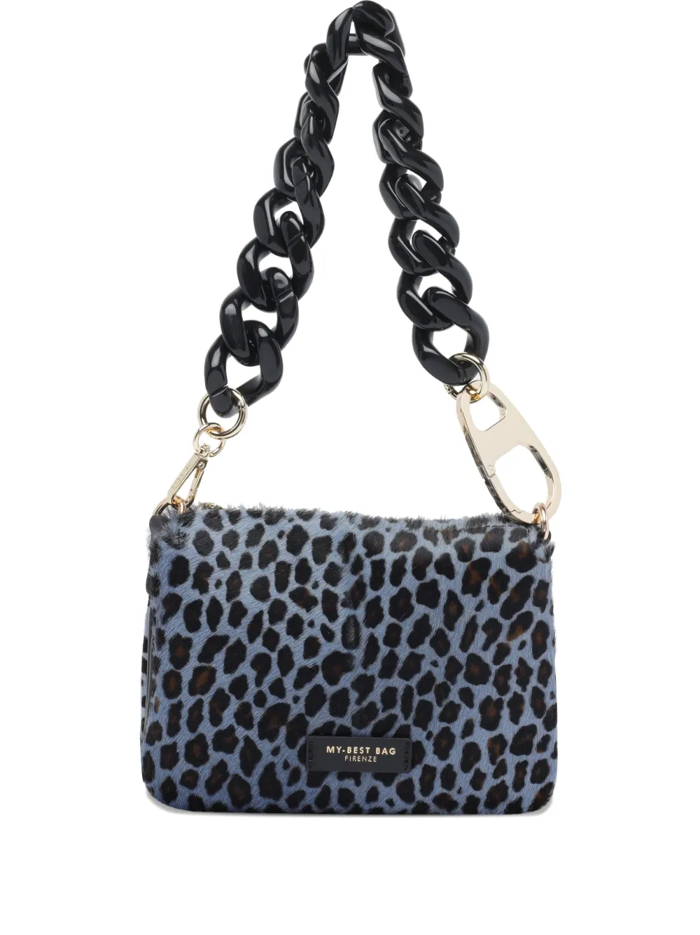 MY BEST BAG leopard-print tote bag | Blue | Image 1