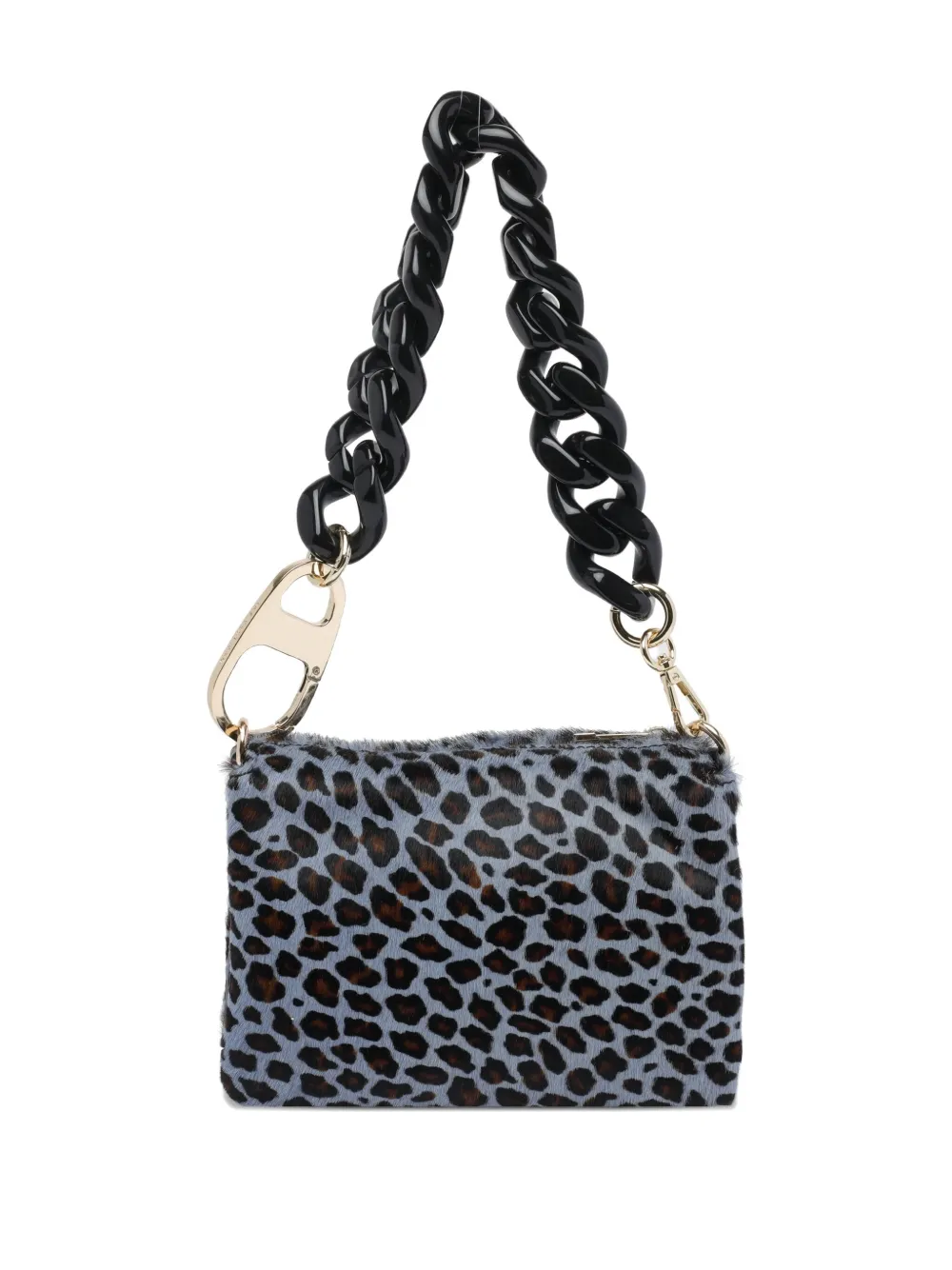 MY BEST BAG leopard-print tote bag - Blauw