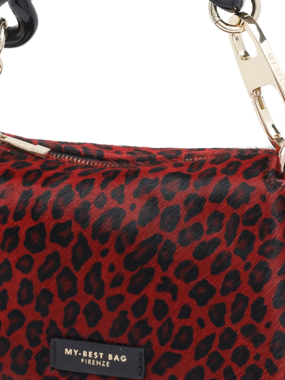 My Best Bag Animal-print Tote Bag In Red