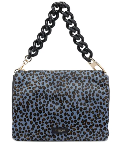 MY BEST BAG animal-print tote bag