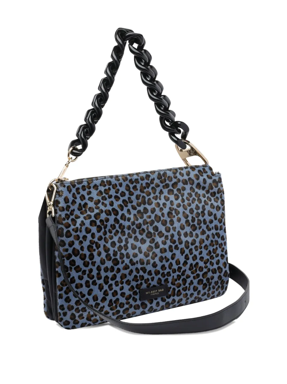 My Best Bag Animal-print Tote Bag In Blue
