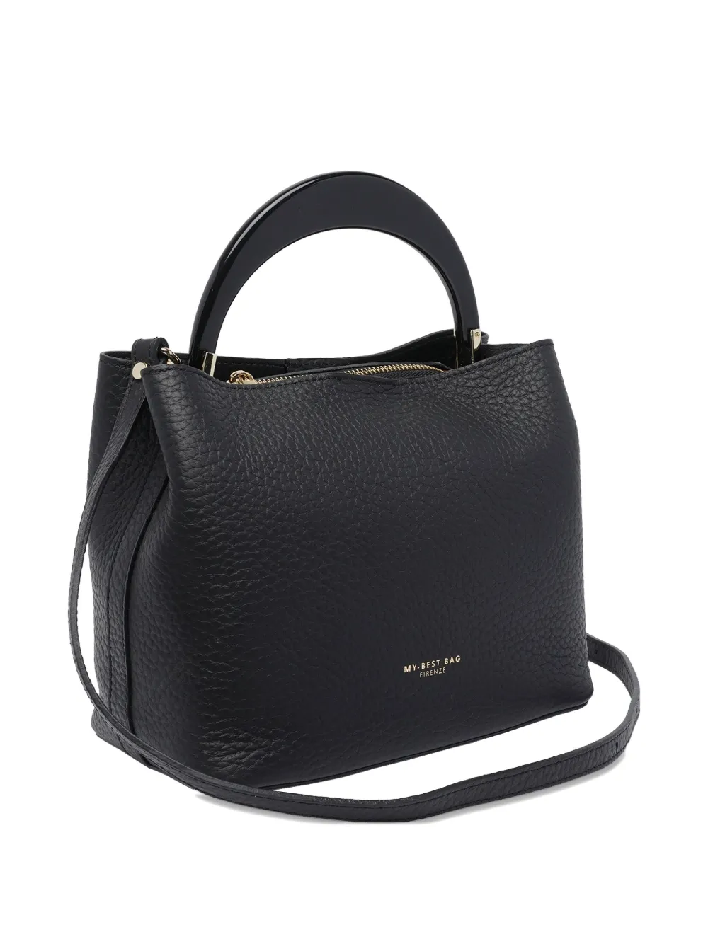 My Best Bag Round Handle Tote Bag In Black