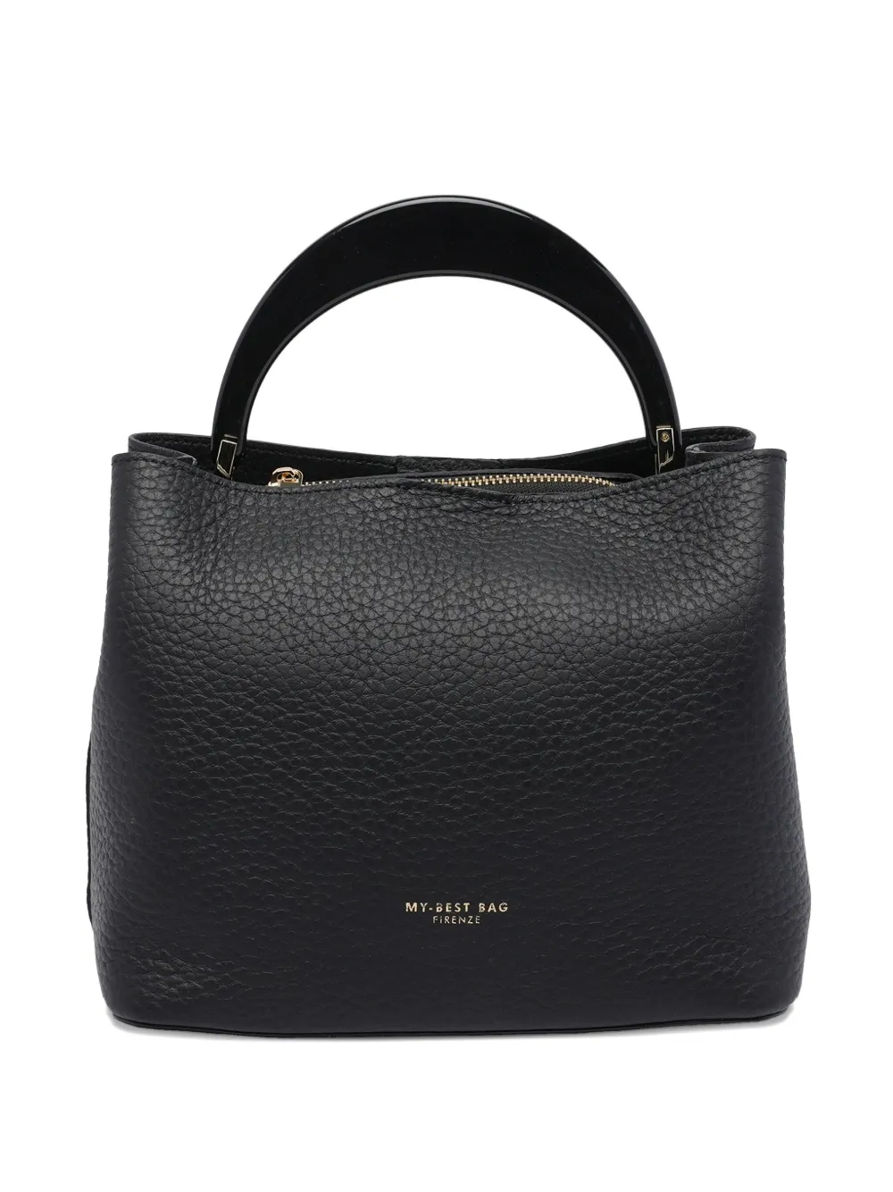 MY BEST BAG round handle tote bag | Black | Image 1