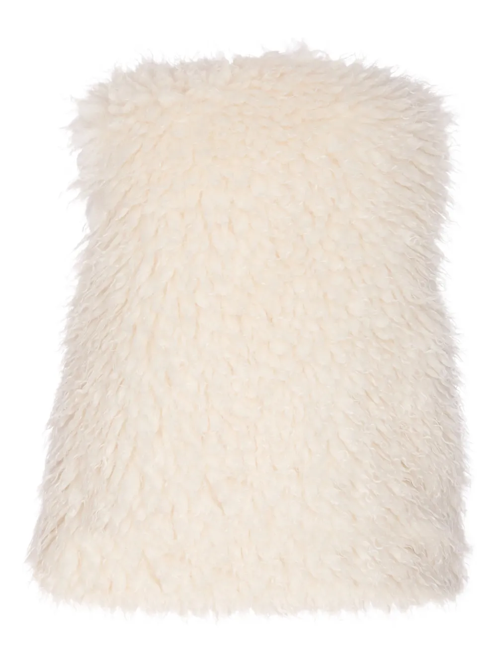Michael Michael Kors Press-stud Gilet In White