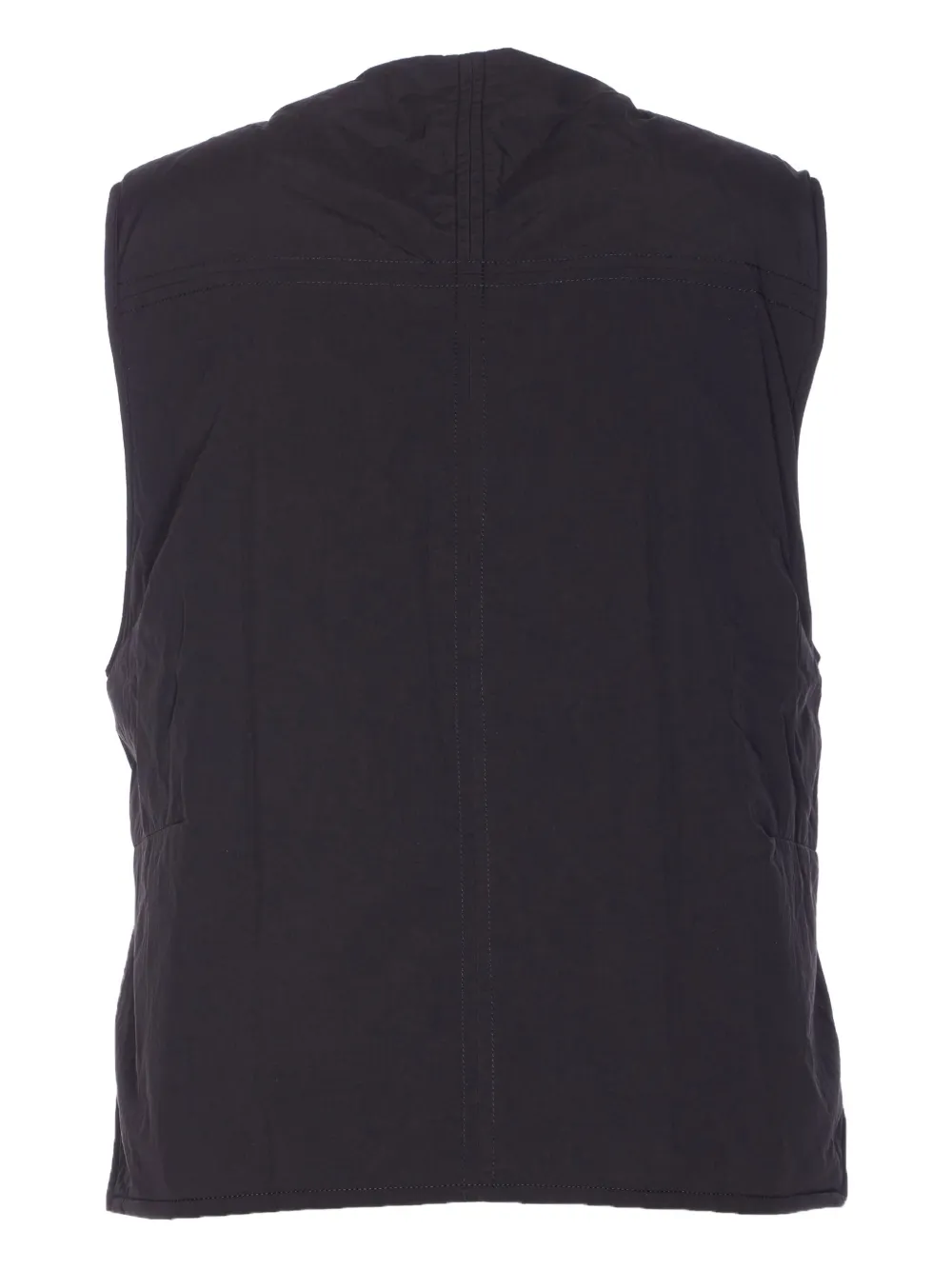 Thom Krom zip padded gilet | Waistcoats & Gilets | Image 2