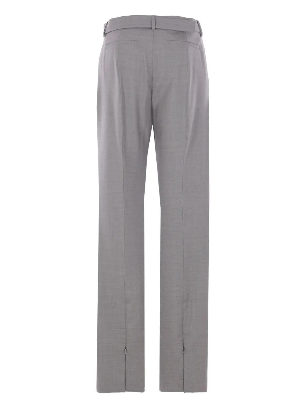 Sportmax Broek met knoopdetail - Grijs
