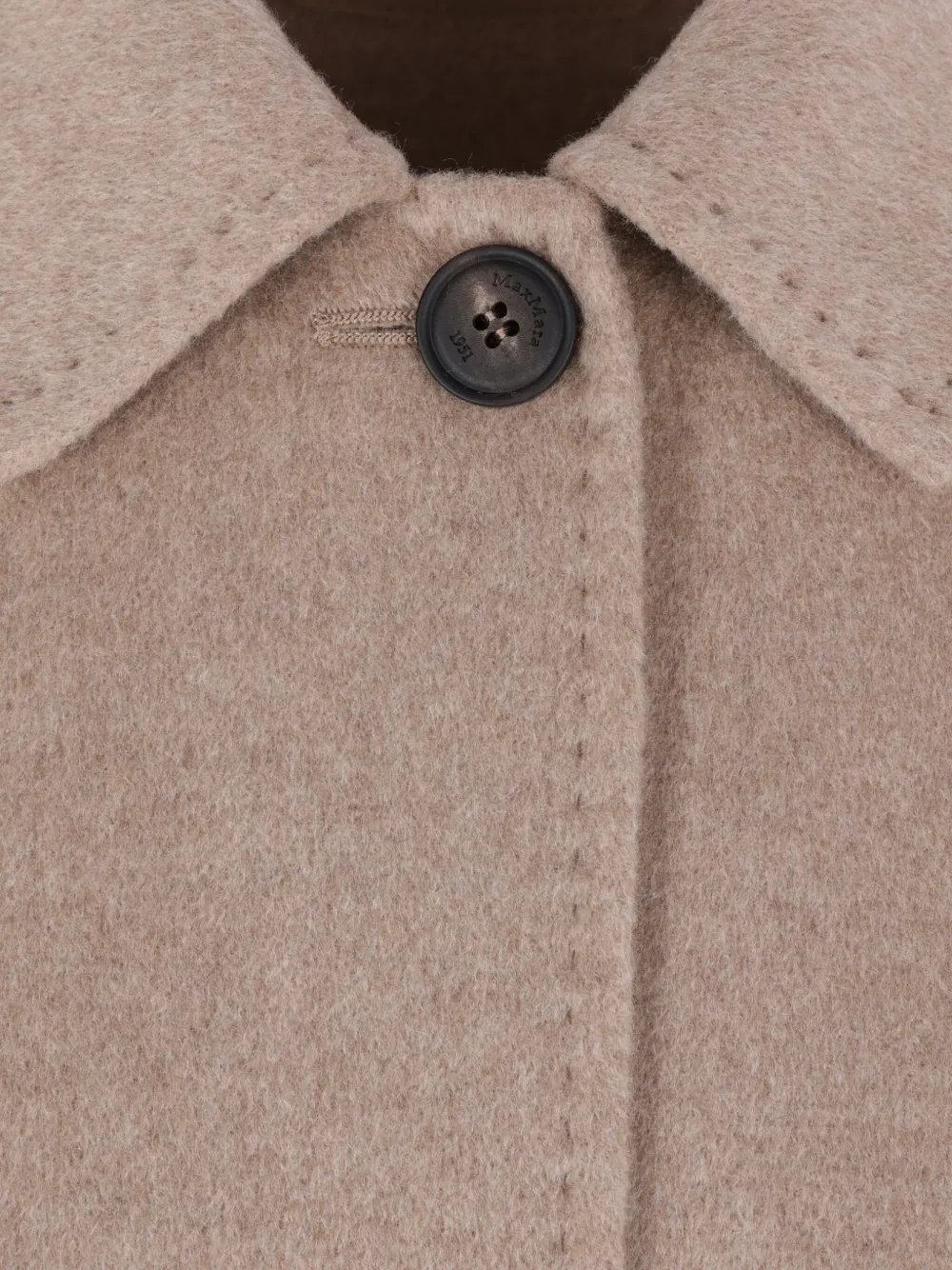 Max Mara Buttoned Pocket Jacket In Neutral