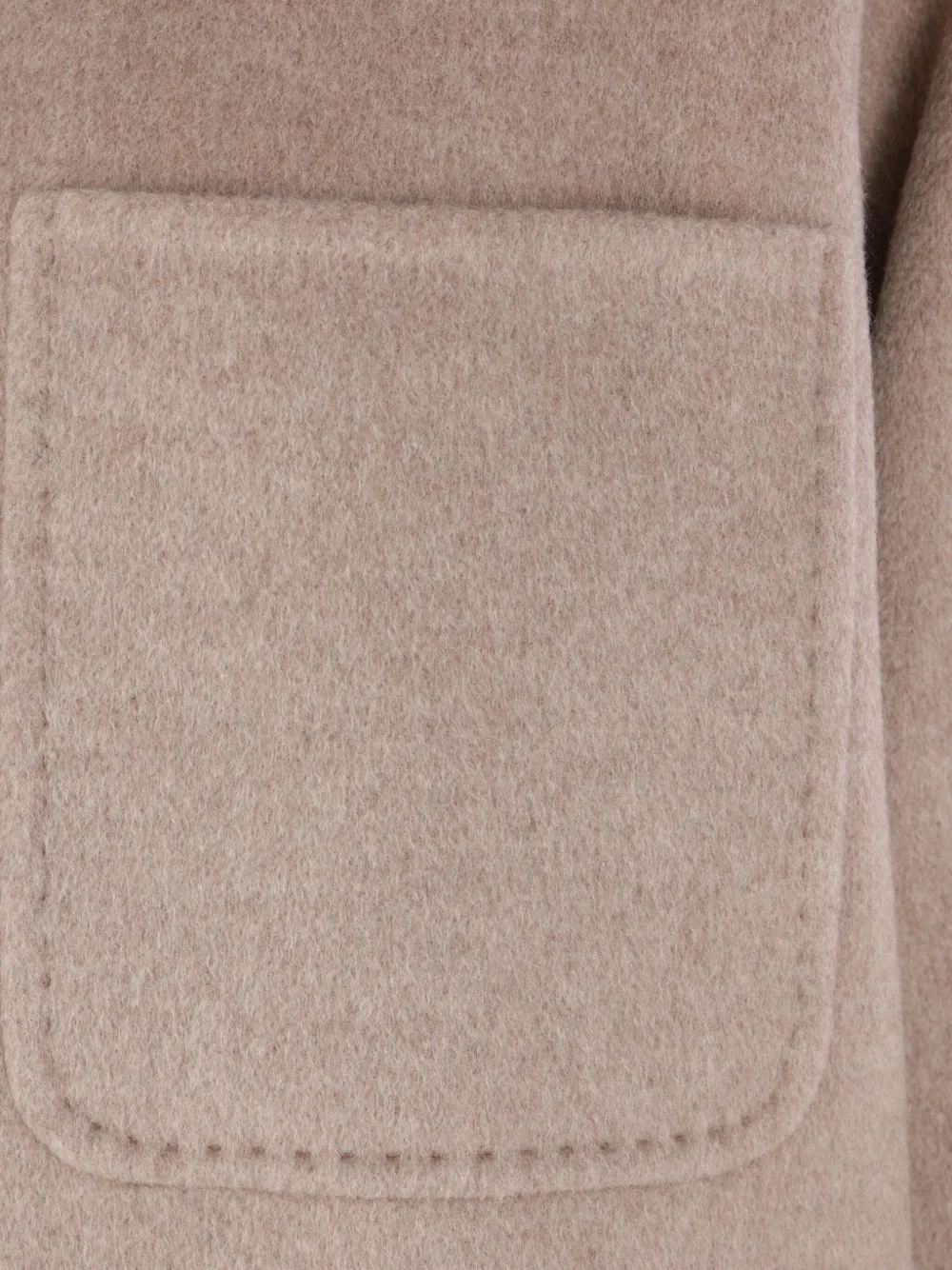 Max Mara Buttoned Pocket Jacket In Neutral