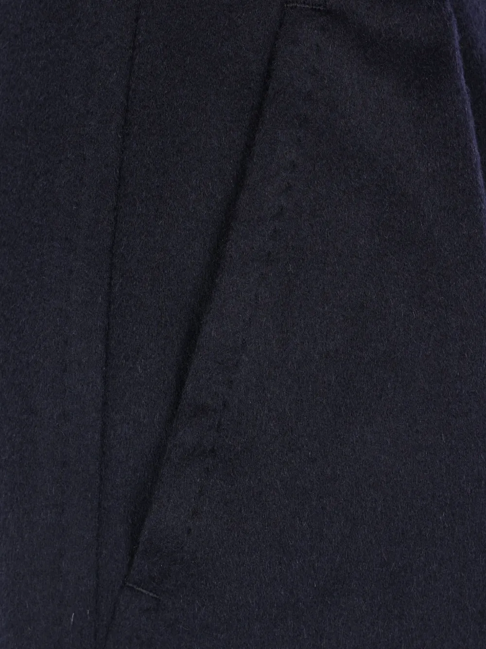 Max Mara Wool Trousers In Blue