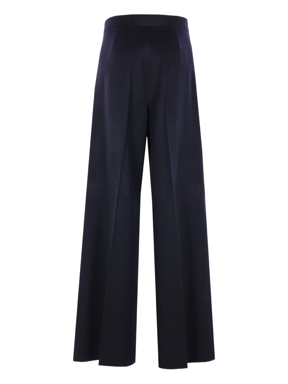 Max Mara Wool Trousers In Blue
