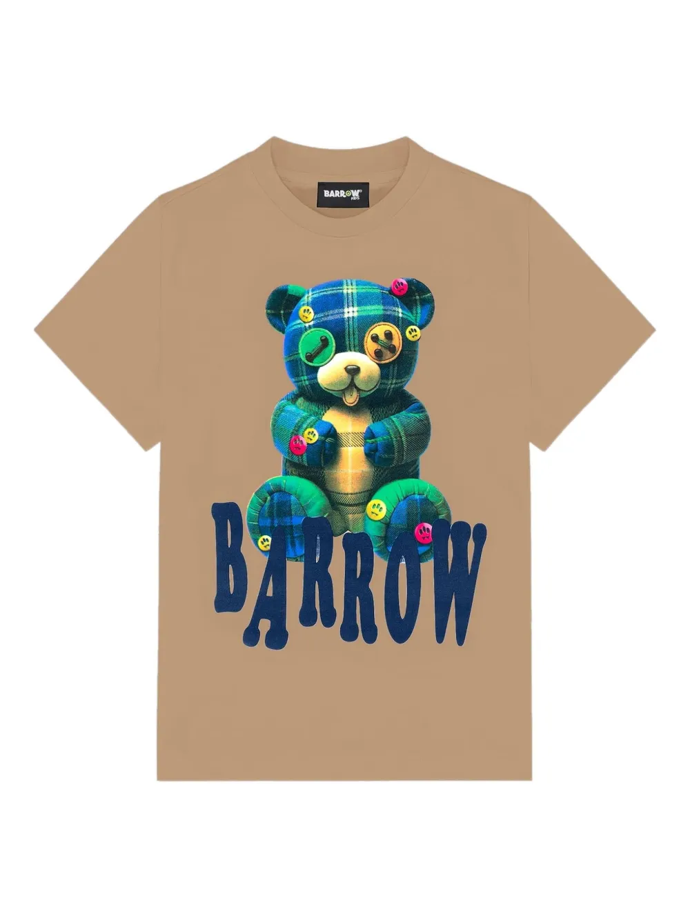 Barrow kids teddy bear-print T-shirt | Brown | Image 1