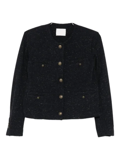 Circolo 1901 button-up tweed jacket