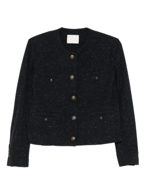 Circolo 1901 chamarra de tweed con botones