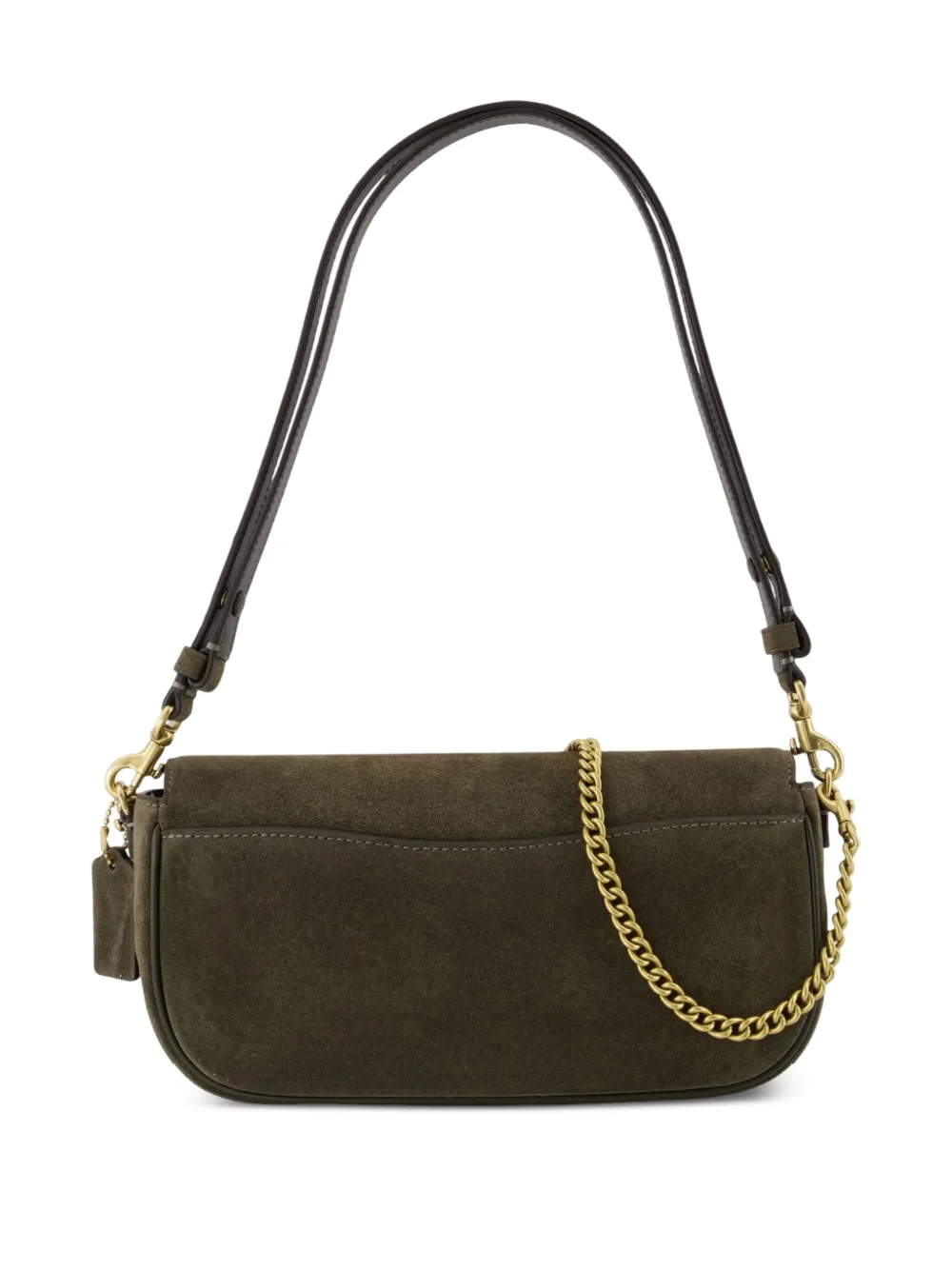 Coach Brook Chain Shoulder Bag In Green