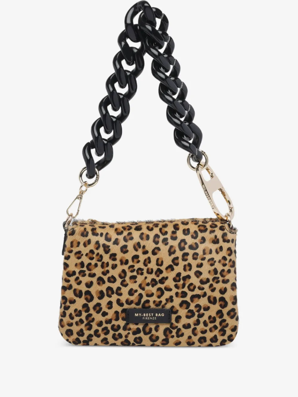 leopard-print tote bag