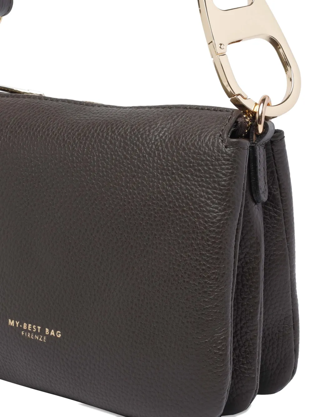 My Best Bag Leather Tote Bag In Gray