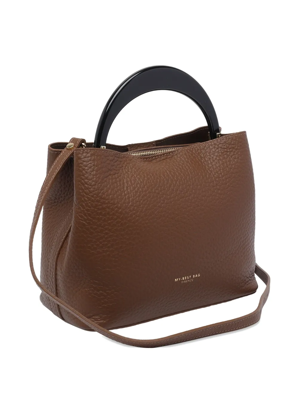 My Best Bag Round-handle Tote Bag In Brown
