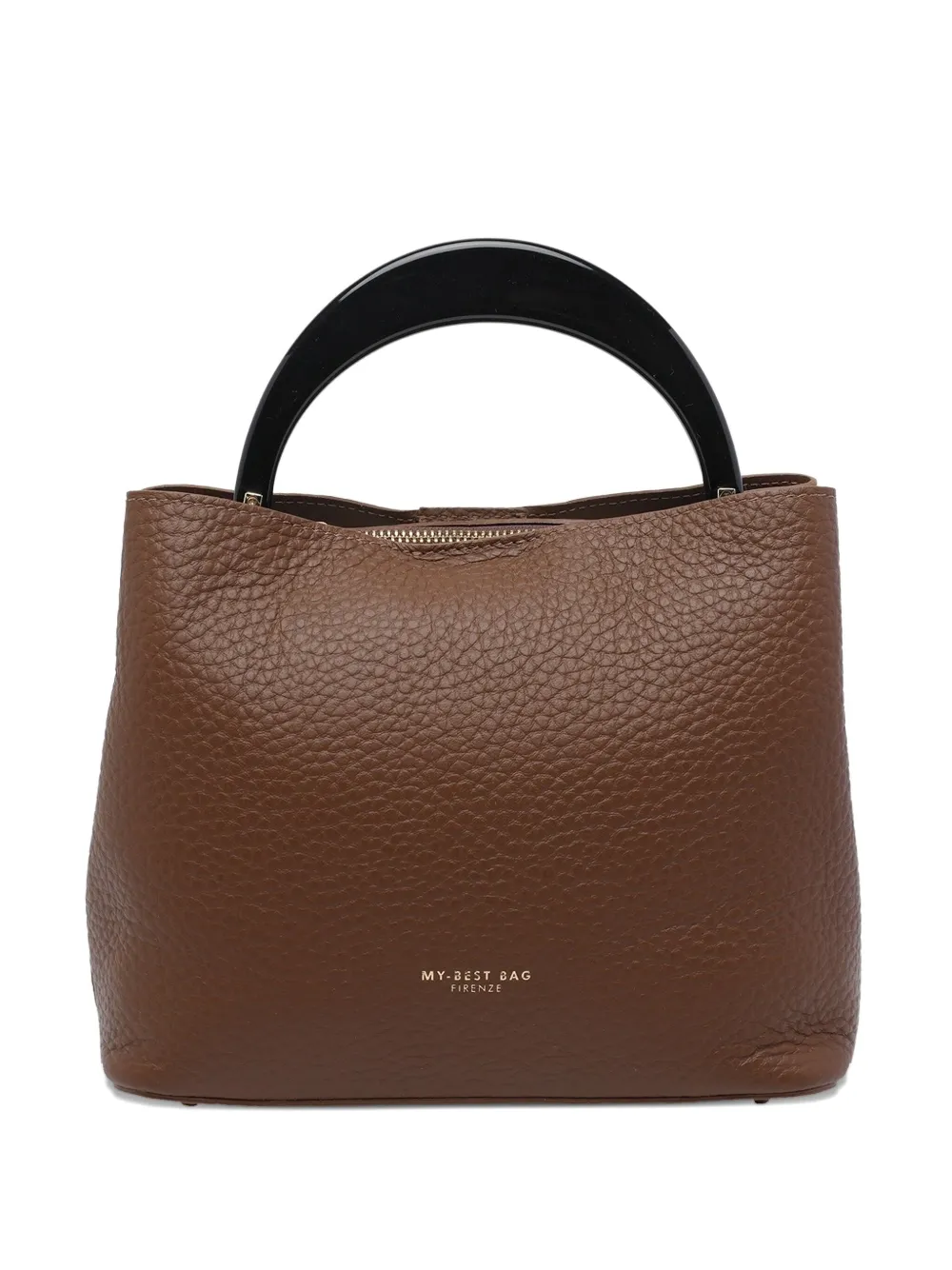 MY BEST BAG round-handle tote bag | Brown | Image 1