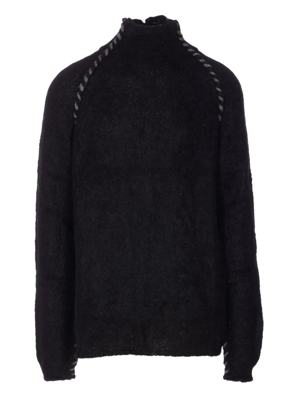 Thom Krom high-neck long-sleeve sweater | Black | Image 1