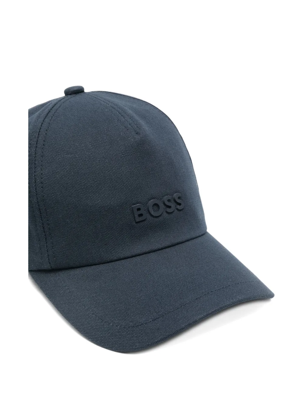 Hugo Boss Logo-embossed Cap In Gray