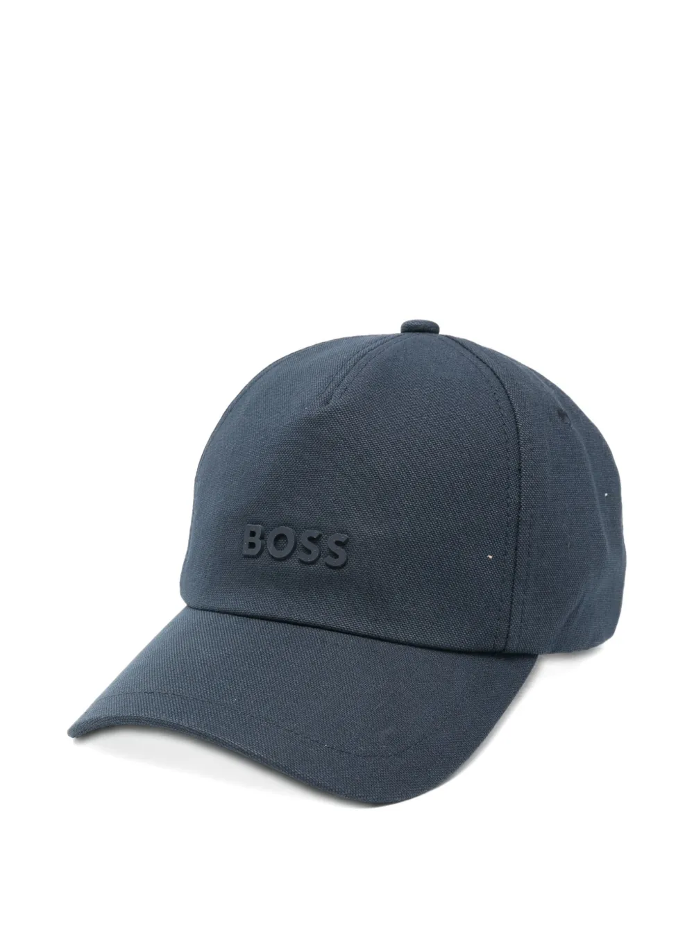 Hugo Boss Logo-embossed Cap In Blue