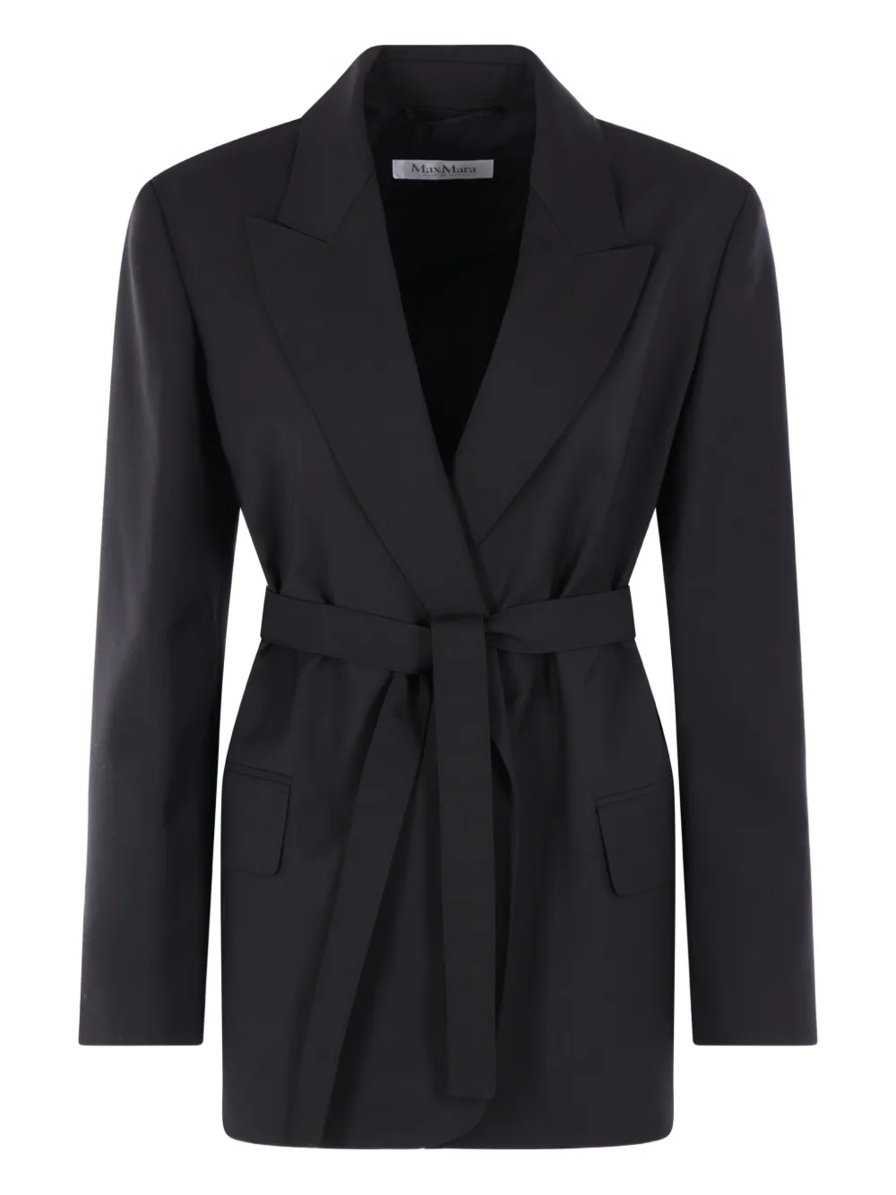 Max Mara belted jacket | Black | Image 1