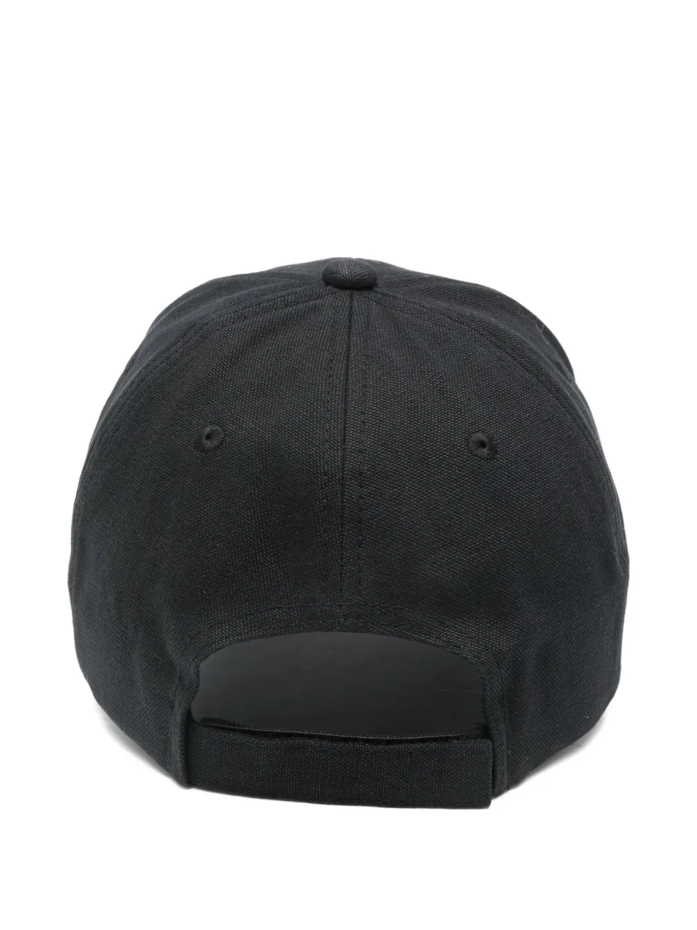 BOSS logo-detail cap - Zwart