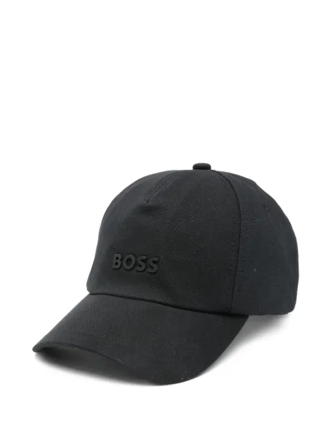 BOSS gorra con detalle del logo