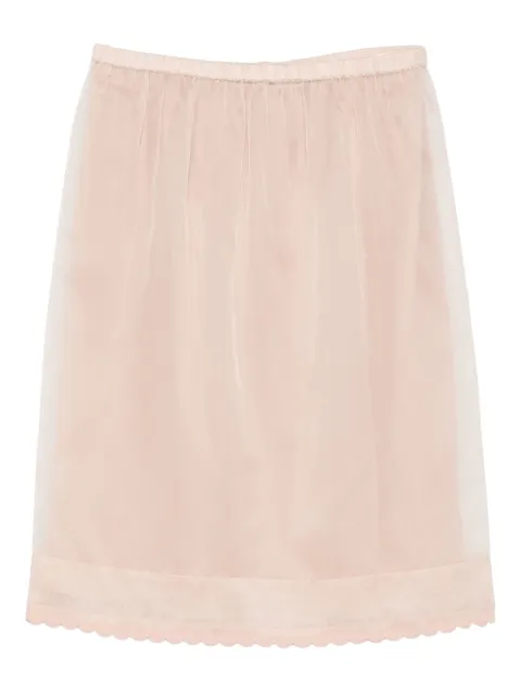 Nº21 scalloped skirt