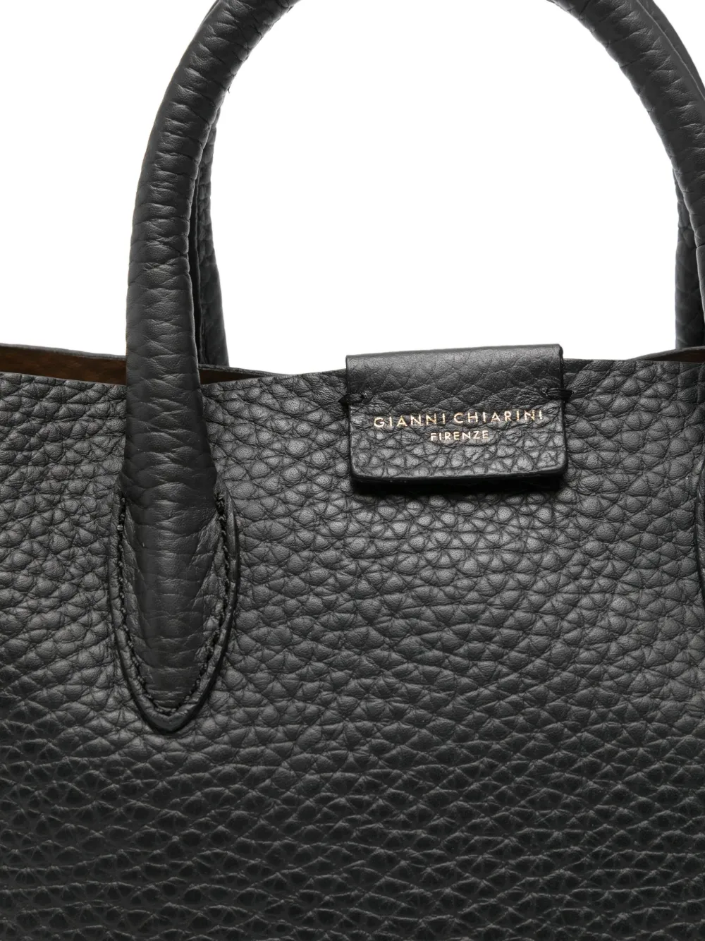 Gianni Chiarini Aretha Tote Bag In Black