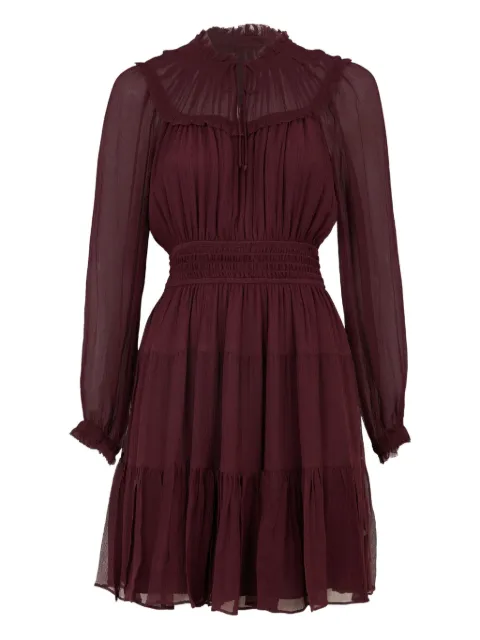Ulla Johnson vestido corto de seda Ava