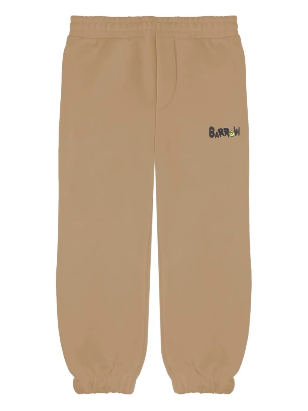 Barrow Logo-detail Track Pants In Brown