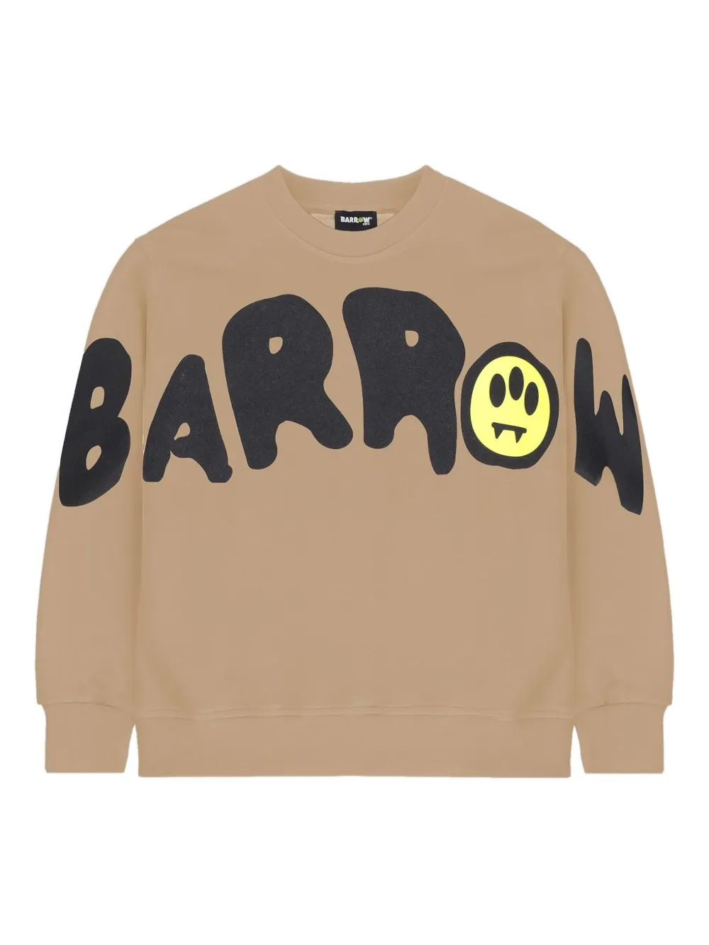 Barrow kids Sweater met logoprint Bruin