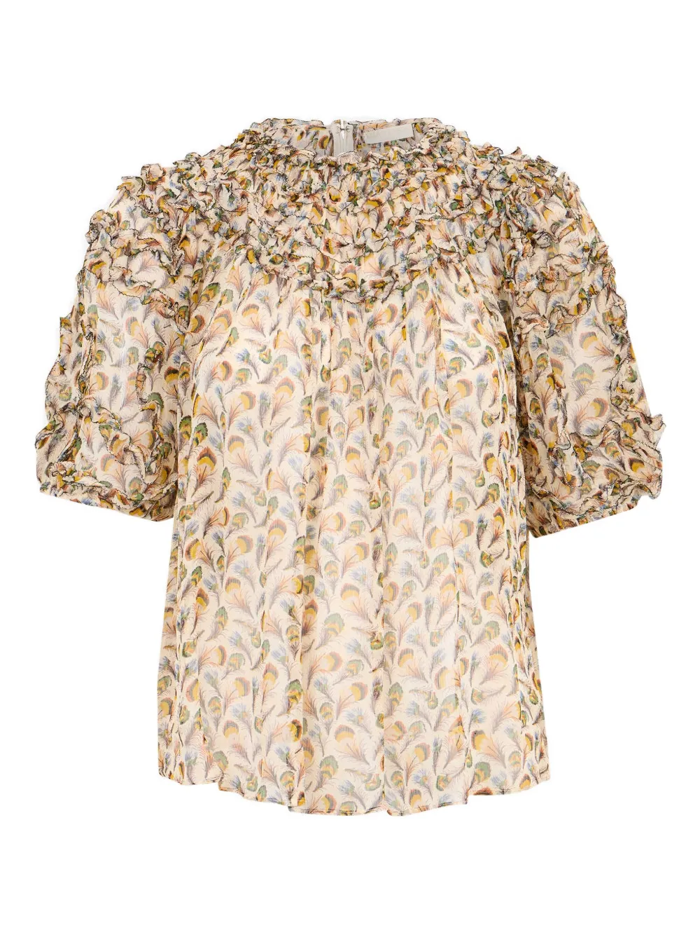 Ulla Johnson Isolda Blouse In Neutral