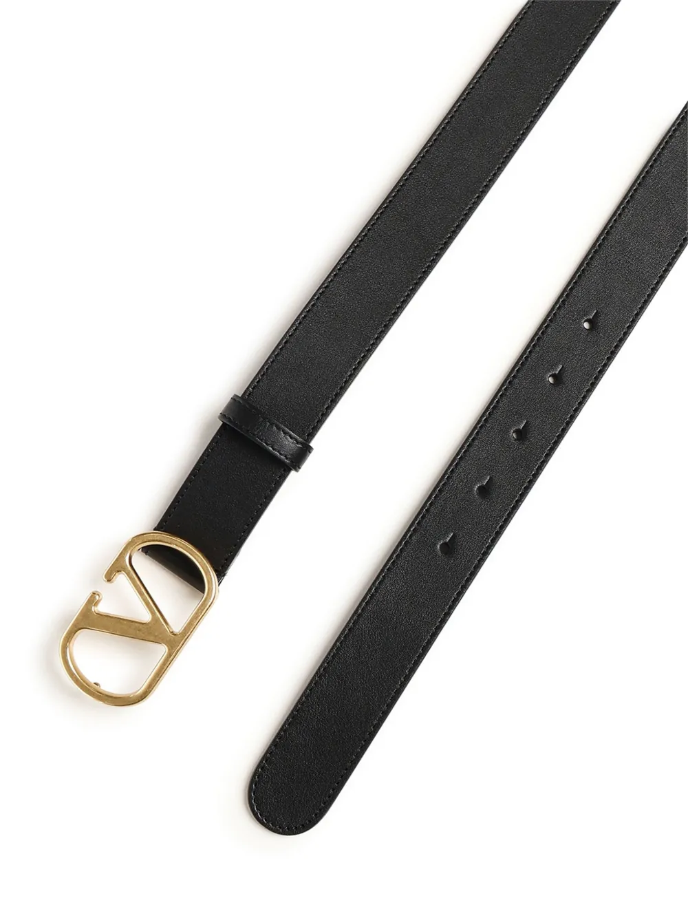 Valentino Garavani VLogo belt - Zwart