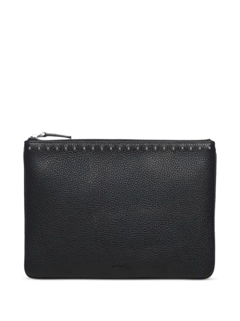 Valentino Garavani studded zip clutch bag