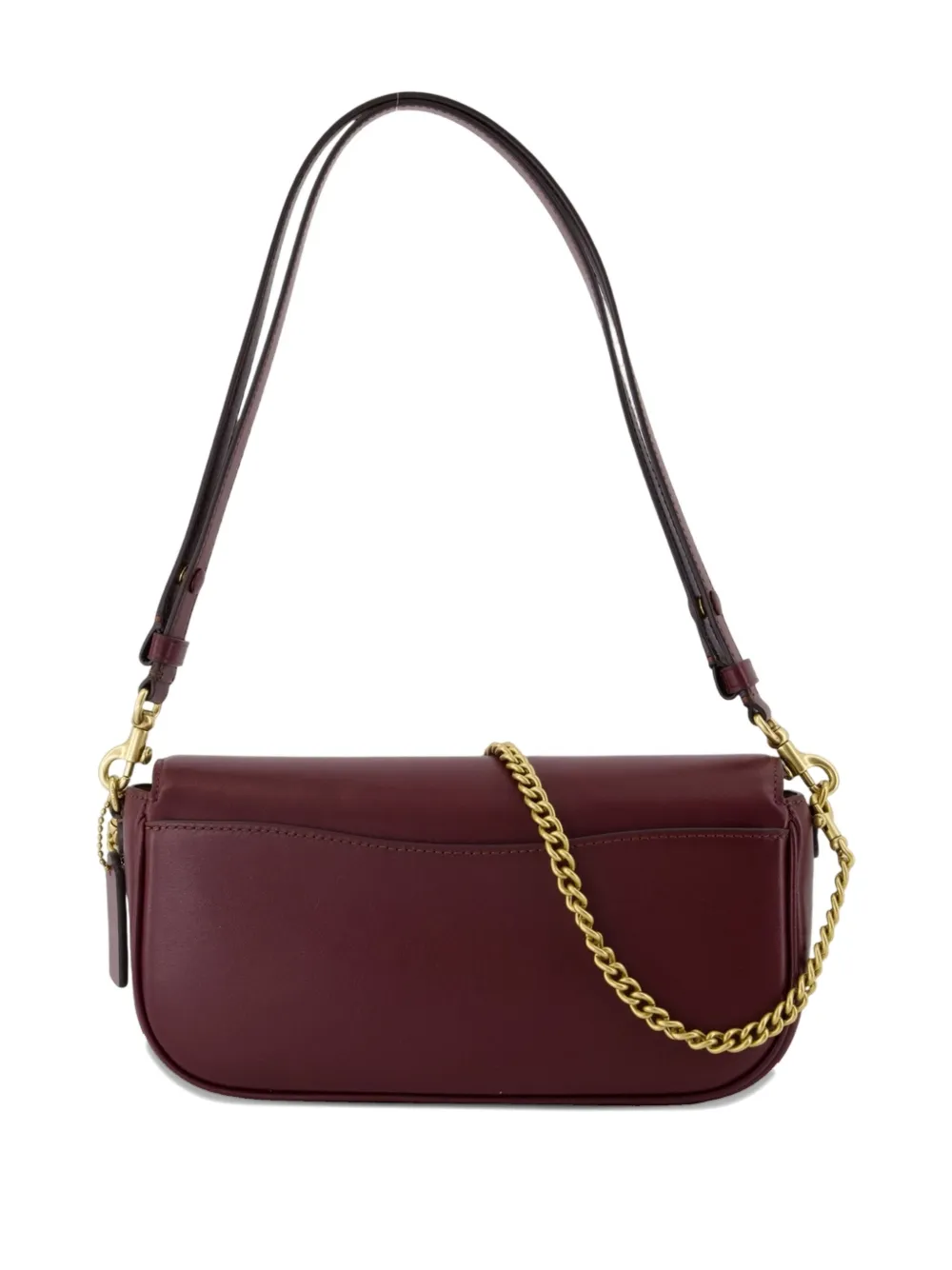 Coach Brook Flap chain leather shoulder bag - Rood