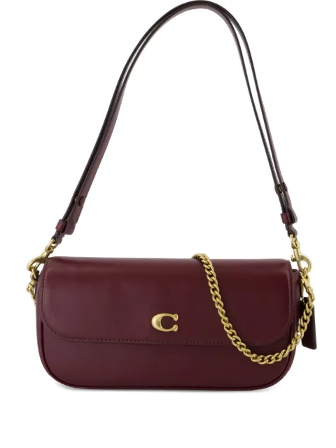 Coach Brook Flap chain leather shoulder bag
