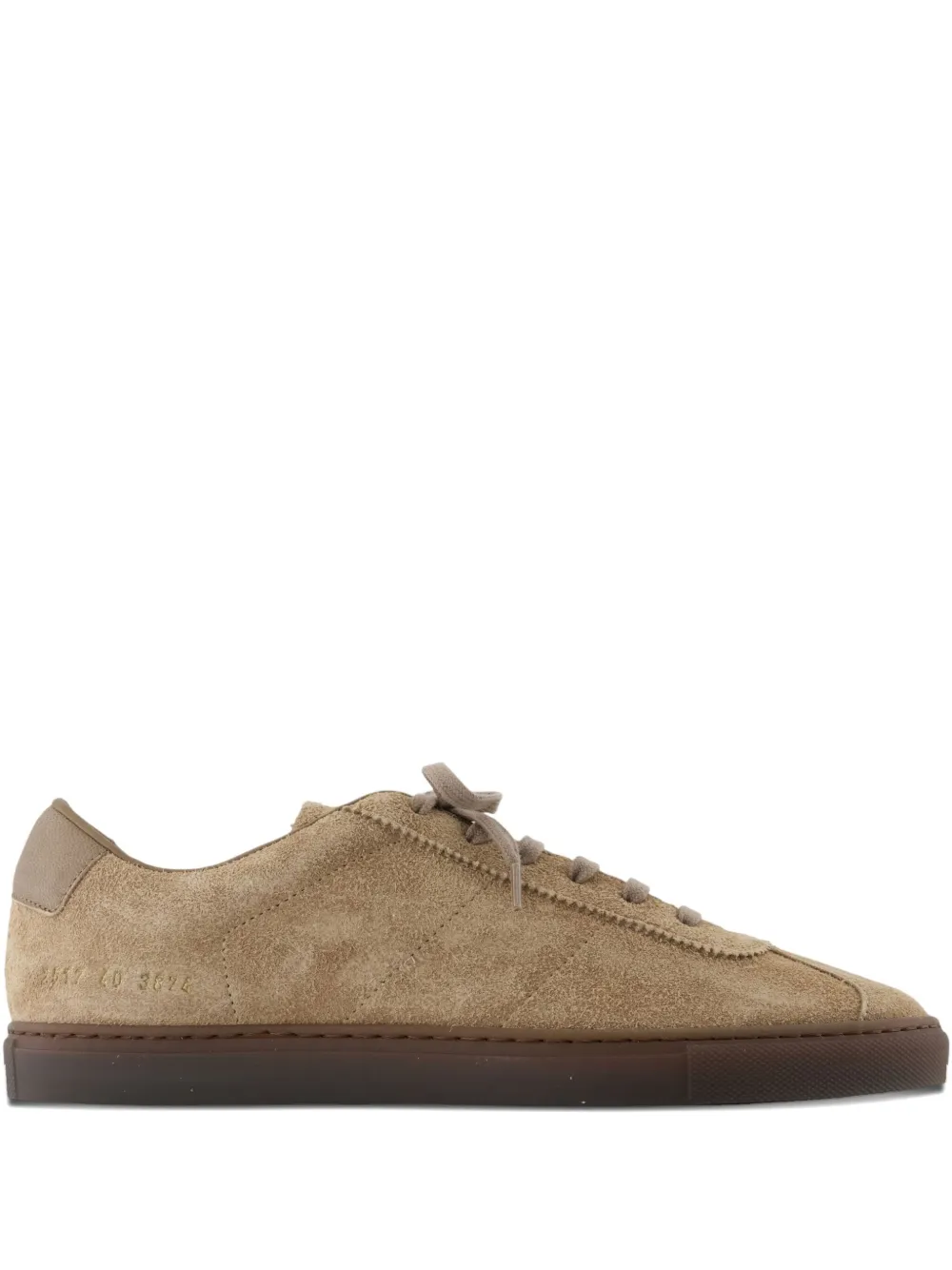 Common Projects baskets Field en cuir | marron | Image 1