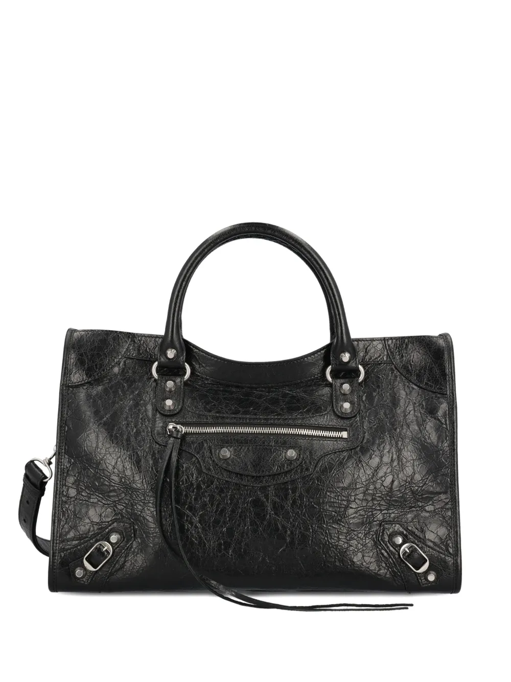 Balenciaga Le City leather tote bag - Nero