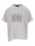 Balenciaga CEO Team logo-embroidered T-shirt - Grey