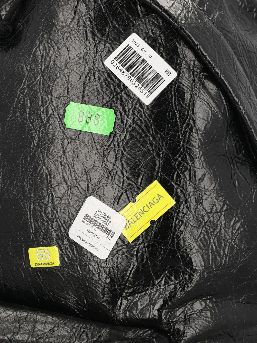 Balenciaga Men Explorer Backpack With Printed Stickers In Black