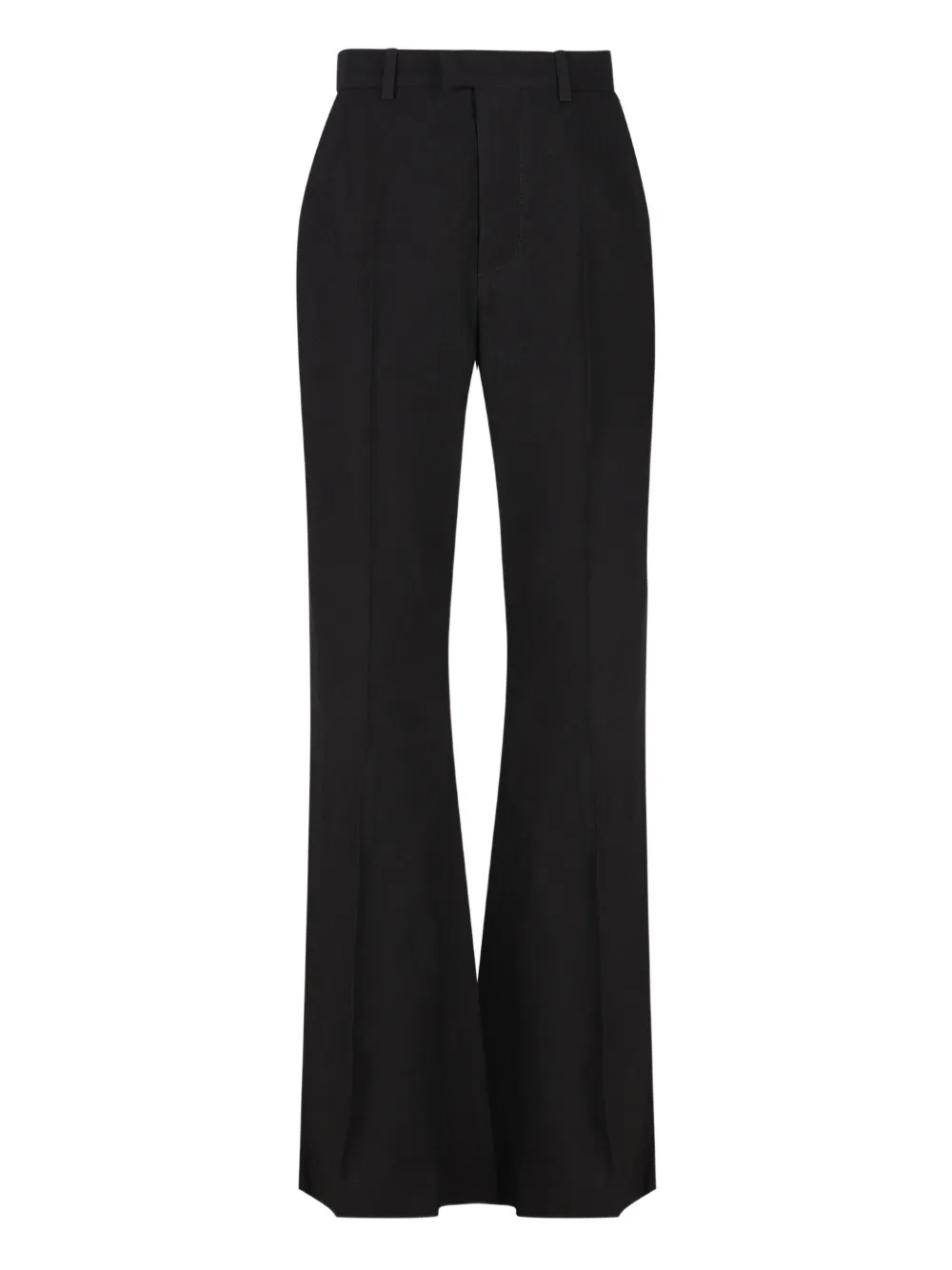 Balenciaga Flared Trousers In Black