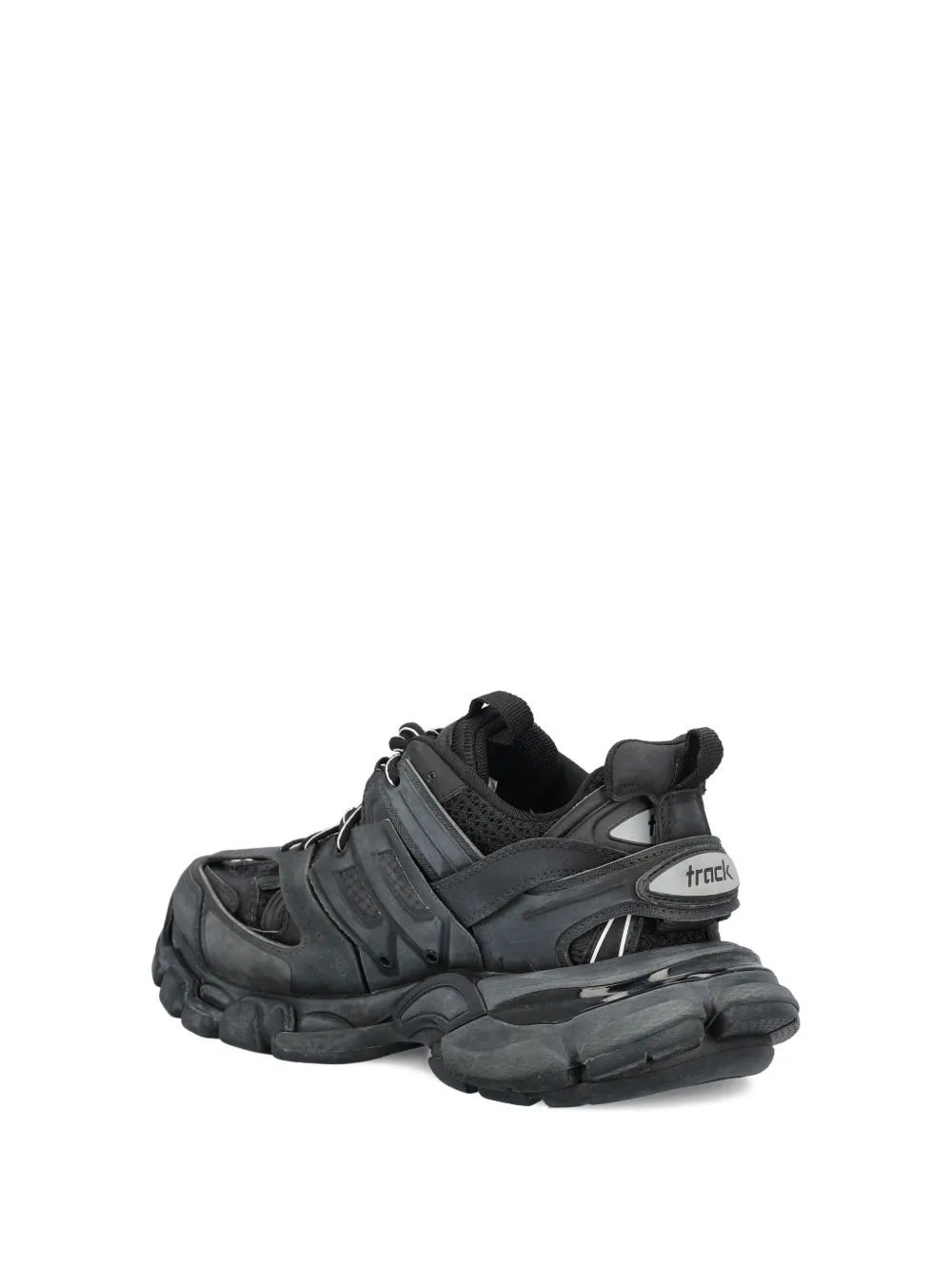 Balenciaga Sneakers met logo bedel Zwart