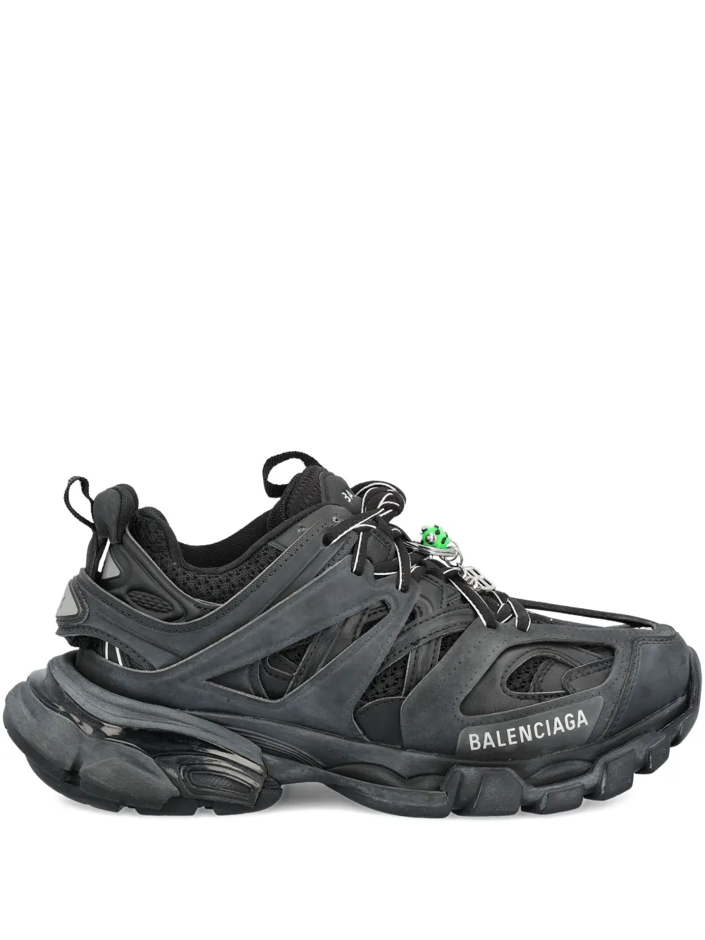 Balenciaga logo charm sneakers | Black | Image 1