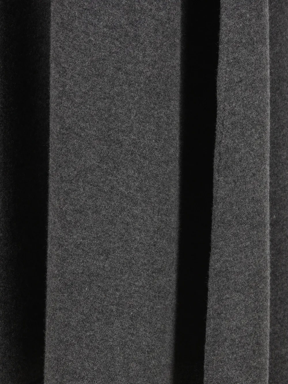 Balenciaga Pleated A-line Skirt In Gray