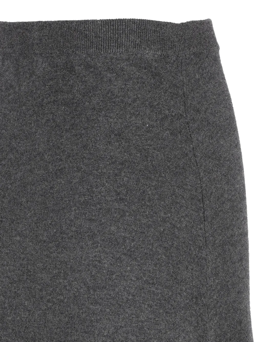 Balenciaga Pleated A-line Skirt In Gray
