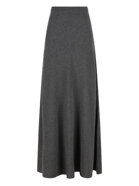 Balenciaga pleated A-line skirt