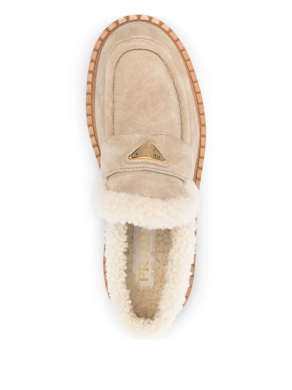 Prada Lammy loafers Beige