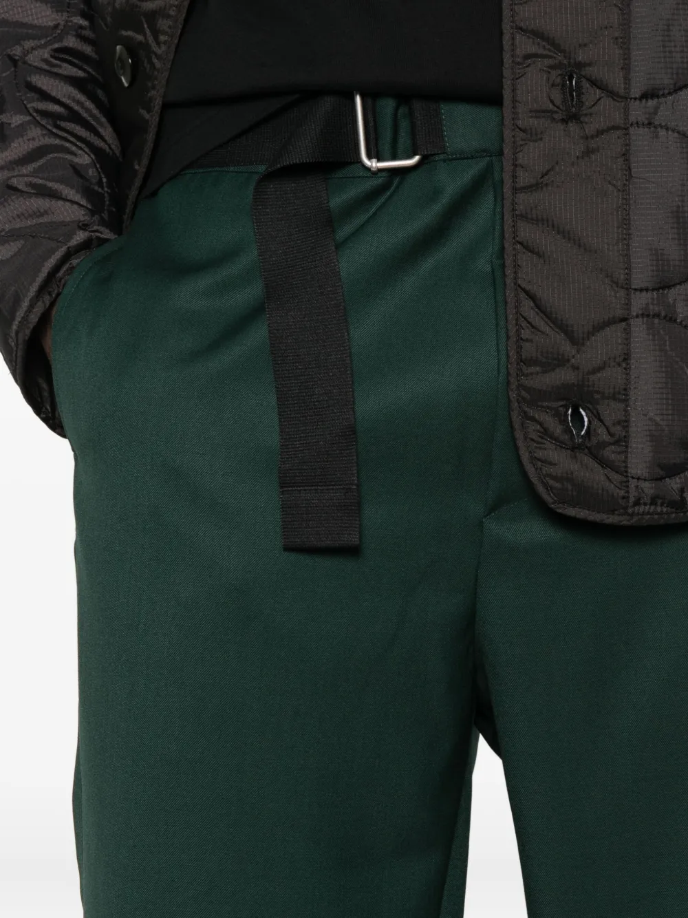 Peacemaker Oamc Broek met ceintuur Groen